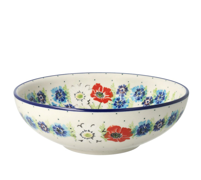 Miska Ø 19,7 cm Ceramika Artystyczna Bolesławiec E94 dek2510X
