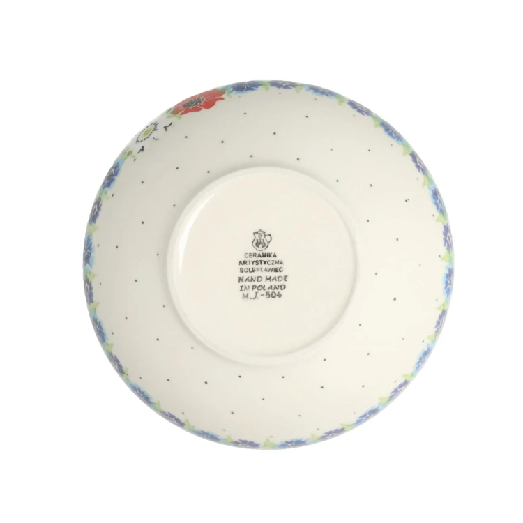 Miska Ø 19,7 cm Ceramika Artystyczna Bolesławiec E94 dek2510X