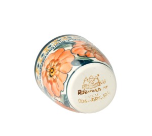 Kubek bez uszka V 0,18 L Bolesławiec gu936dek124Art