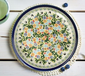 Talerz obiadowy duży ø 27,2 cm GU1014DEKDU182