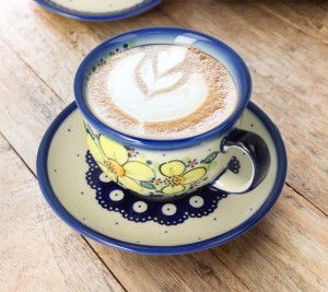 Filiżanka i spodek V 0,2 L Jaskier Galia