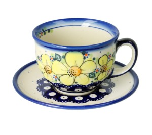 Filiżanka i spodek V 0,2 L Jaskier Galia