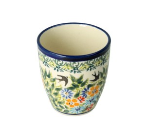 Kubek bez uszka V 0,18 L Bolesławiec GU936DEKDU182