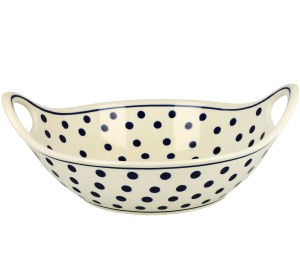 Miska Ø 24,5 x 22,3 cm V 0,9 L Bolesławiec gu1813dek37