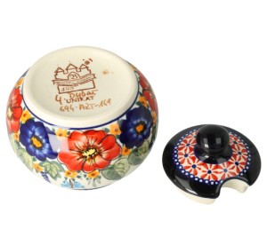 Cukiernica Ø 10,7 cm V 0,3 L Bolesławiec GU694DEK149Art