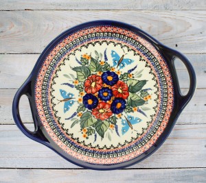 Taca patera ø 33,5 cm Bolesławiec GU1333DEK149Art