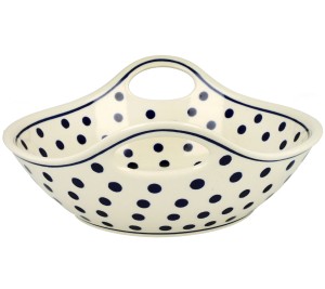 Miska Ø 24,5 x 22,3 cm V 0,9 L Bolesławiec gu1813dek37