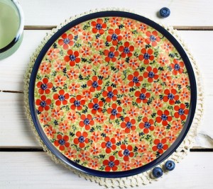 Talerz obiadowy duży ø 27,2 cm GU1014DEKDU205