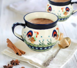 Kubek czeski V 0,32 L Bolesławiec GU911DEK281Art