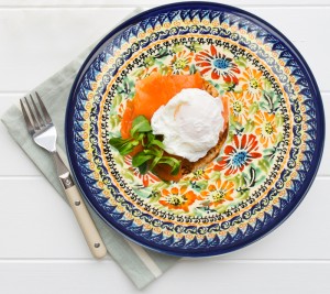 Talerz śniadaniowy ø 19,5 cm Bolesławiec gu814dek312ART