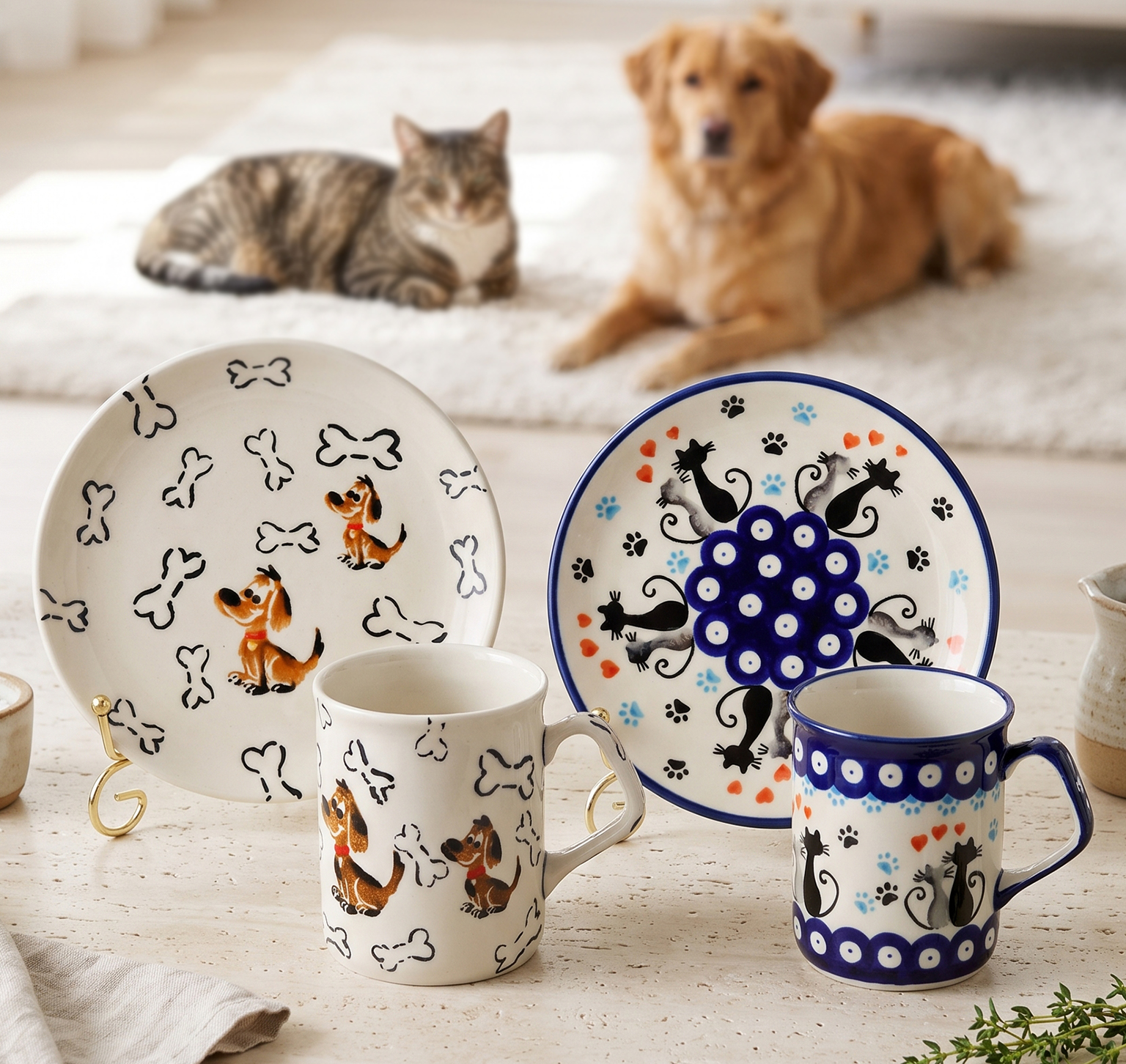 Ceramiczne naczynia, ręcznie malowane, ceramika artystyczna bolesławiec, zakłady ceramiczne bolesławiec