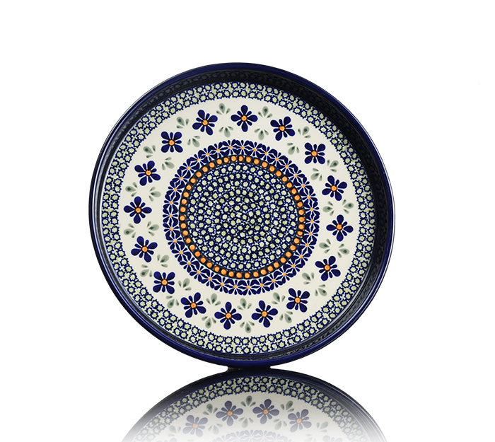 Talerz taca Ø 24,5 cm Bolesławiec GU524DEKDU60