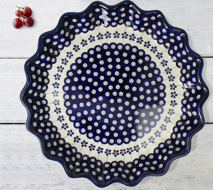 Taca tarta ø 32,4 cm Bolesławiec GU1332DEK166A