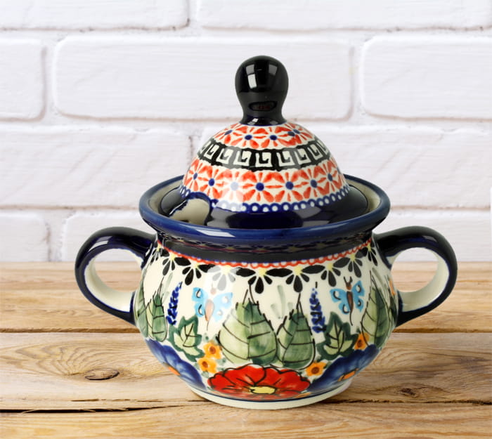 Cukiernica Ø 14,6 cm V 0,35 L Bolesławiec GU944DEK149Art