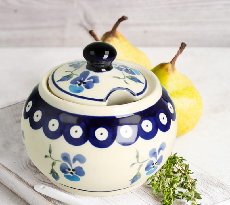 Cukiernica Ø 10,7 CM V 0,3 L Bolesławiec GU694DEK890