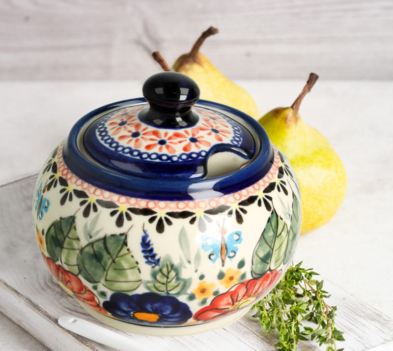 Cukiernica Ø 10,7 cm V 0,3 L Bolesławiec GU694DEK149Art