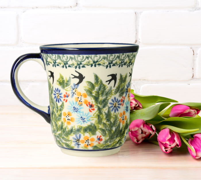 Kubek tulipan Ceramika Bolesławiec V 0,3 L GU1193 DEKDU182