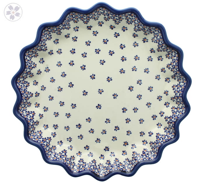 Taca tarta ø 32,4 cm Bolesławiec GU1332DEK882A