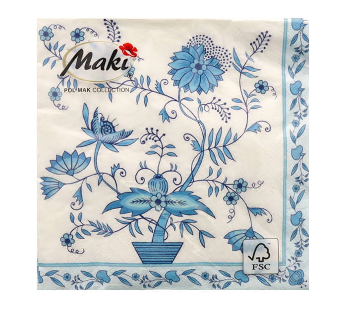 Serwetki papierowe Piękne konie 20 szt 33x33 cm 9909876