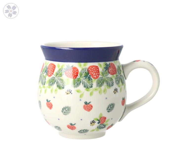 Kubek Ceramika Artystyczna Bolesławiec czeski mały V 0,2 L K005 dek2709X