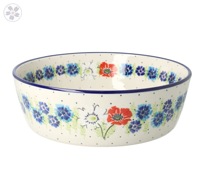 Miska Ceramika Artystyczna Bolesławiec na owoce V 2,0 L F32 dek2510X