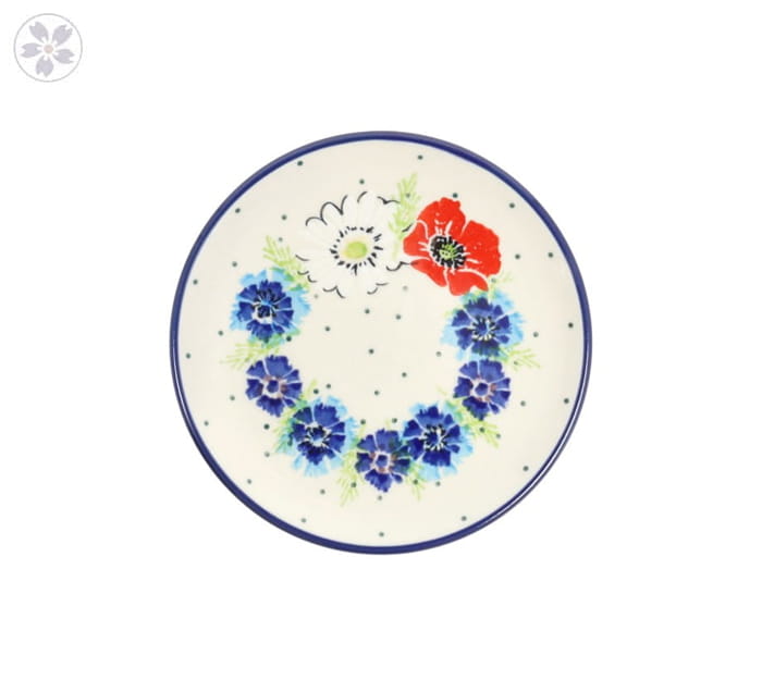 Talerzyk Ceramika Artystyczna Bolesławiec mini Ø 12,5 cm D21 dek2510X