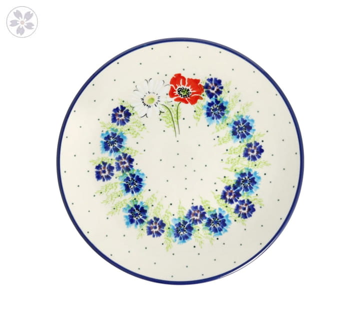 Talerz Ceramika Artystyczna Bolesławiec śniadaniowy Ø 20 cm T086 dek2510X