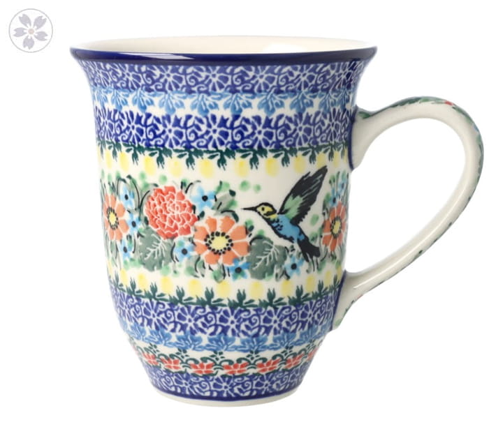 Kubek Ceramika Artystyczna Bolesławiec Latte V 0,45 L K826 dekU3357