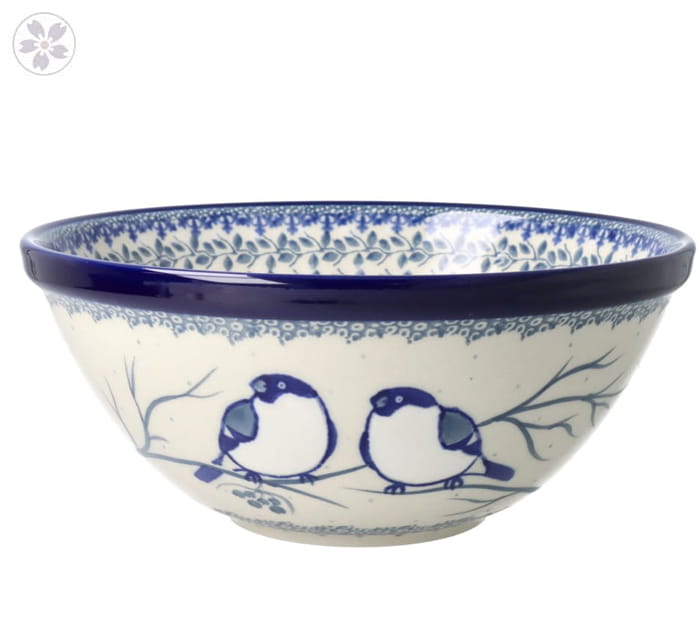 Miska Ceramika Artystyczna Bolesławiec do sałatek V 1 L M057 dekU4830