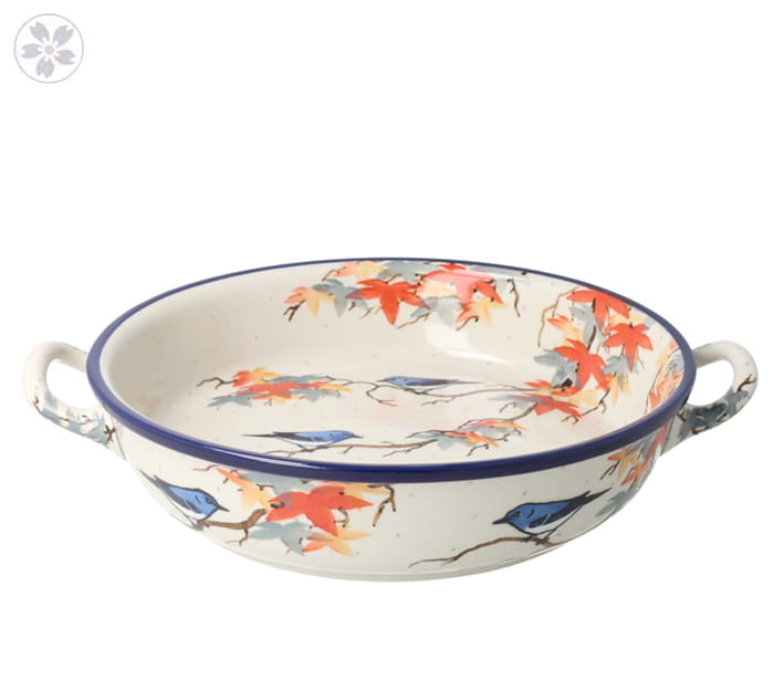 Rondel Ceramika Artystyczna Bolesławiec 23 cm C39 dekU5074