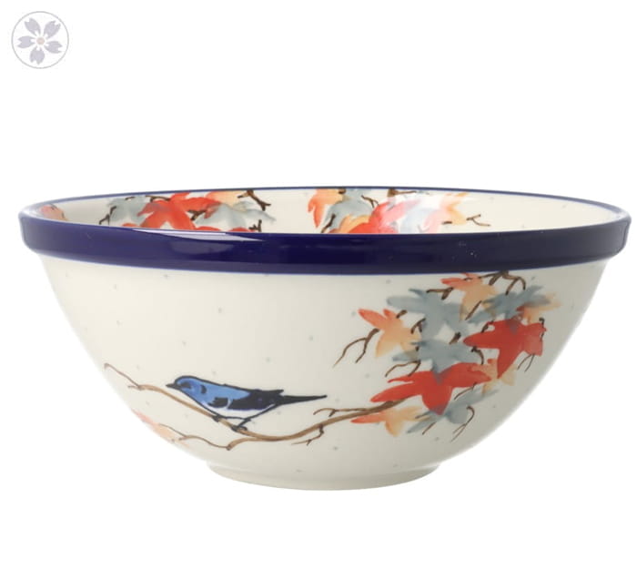 Miska Ceramika Artystyczna Bolesławiec do sałatek V 1 L M057 dekU5074