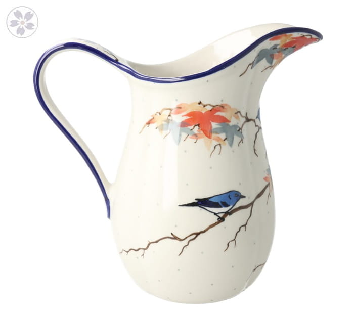 Dzbanek Ceramika Artystyczna Bolesławiec na wodę V 1,3 L B35 dekU5074