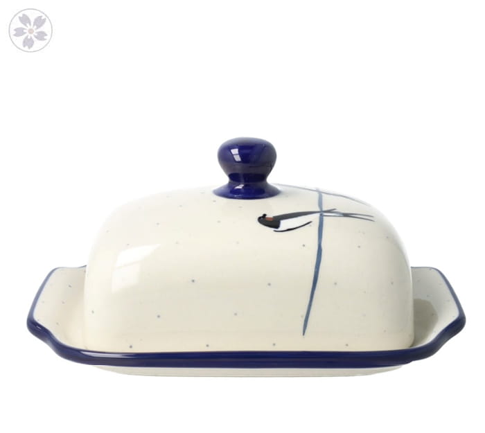 Maselnica Ceramika Artystyczna Bolesławiec kostka masła M295 dekU4831