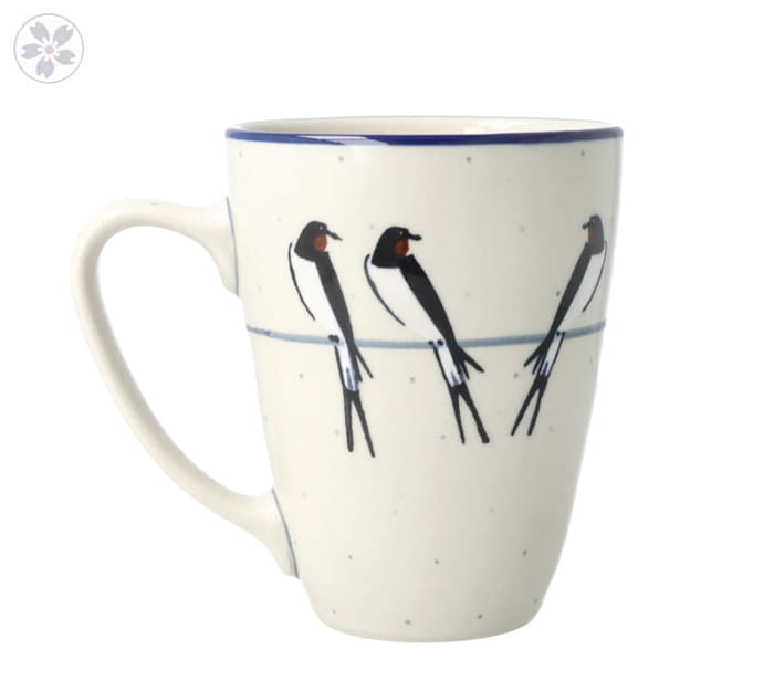 Kubek Ceramika Artystyczna Bolesławiec do herbaty V 0,3 L D05 dekU4831