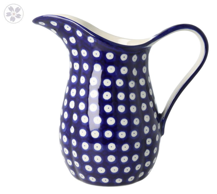 Dzbanek Ceramika Artystyczna Bolesławiec na wodę V 1,3 L B35 dek70AX