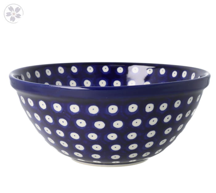 Miska Ceramika Artystyczna Bolesławiec do sałatek V 1 L M057 dek70AX