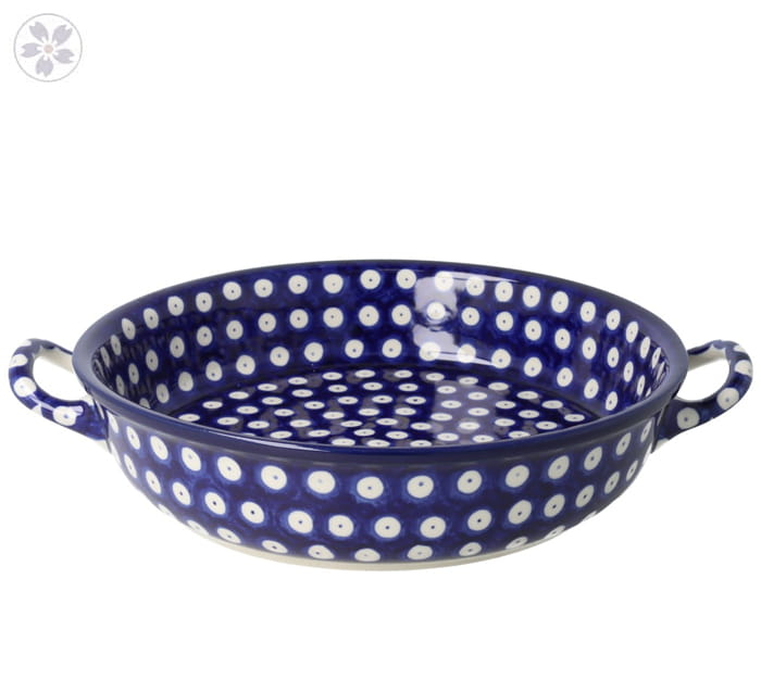 Rondel Ceramika Artystyczna Bolesławiec 23 cm C39 dek70AX