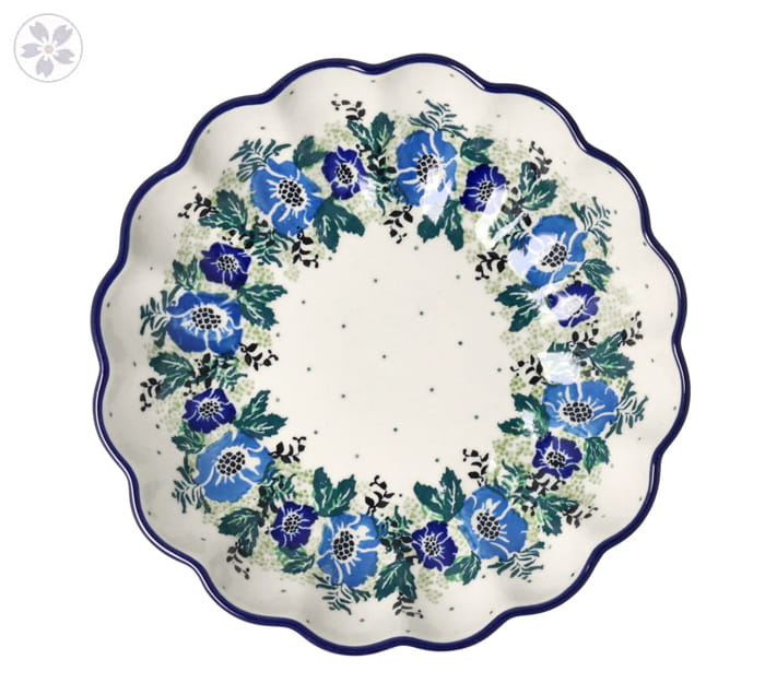 Miska Ceramika Artystyczna Bolesławiec falbanka V 0,72 L M249 dek2839X