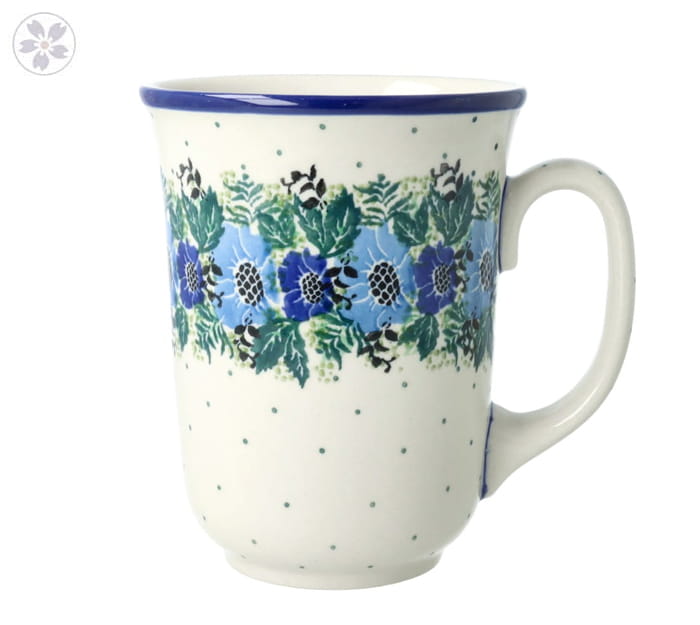 Kubek Ceramika Artystyczna Bolesławiec duży V 0,5 L K812 dek2839X