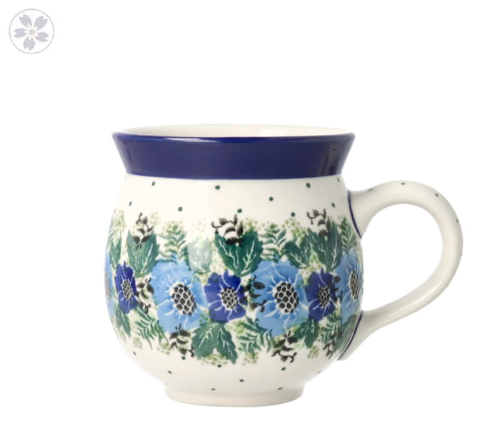 Kubek Ceramika Artystyczna Bolesławiec czeski V 0,35 L K070 dek2839X