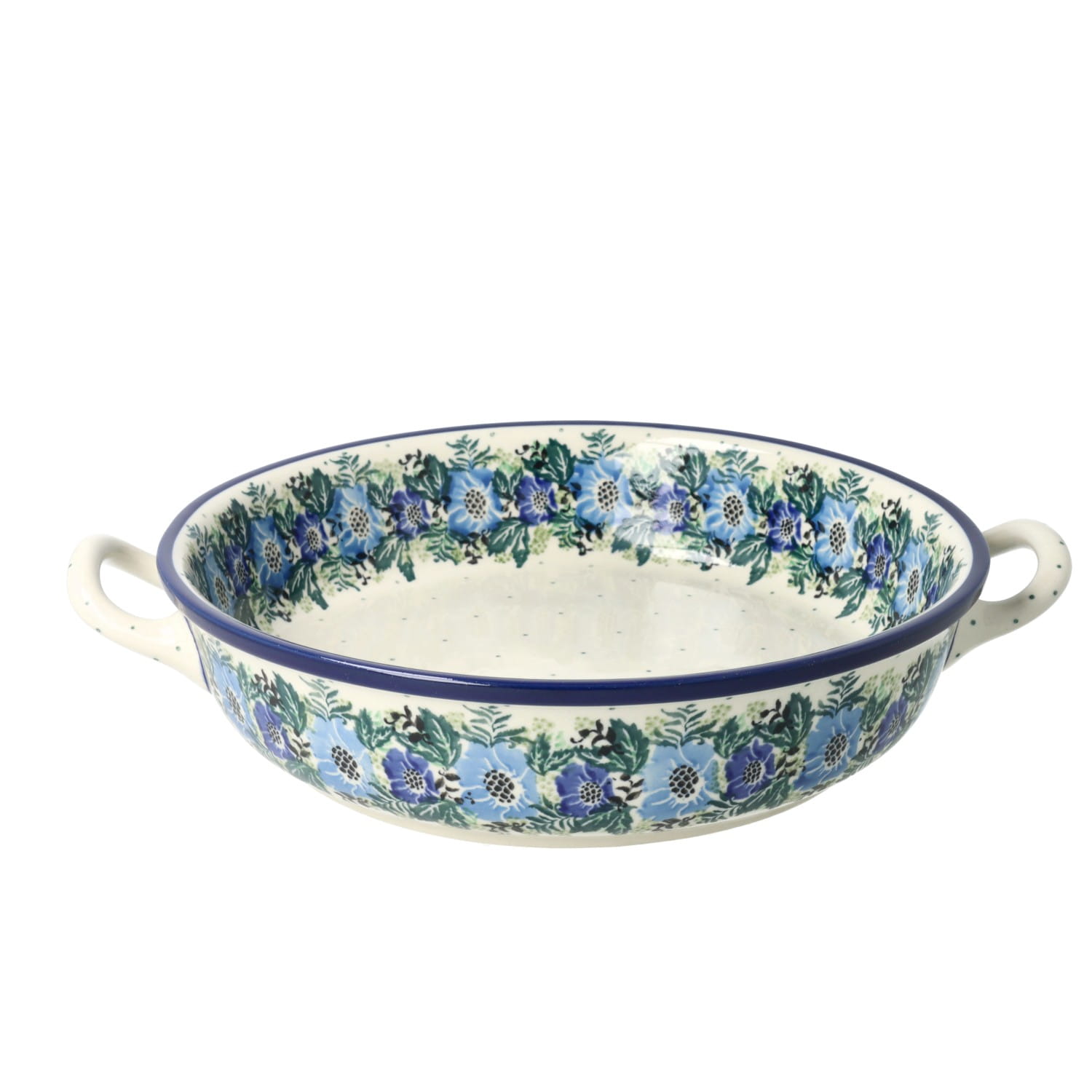 Rondel Ceramika Artystyczna Bolesławiec 23 cm C39 dek2839X