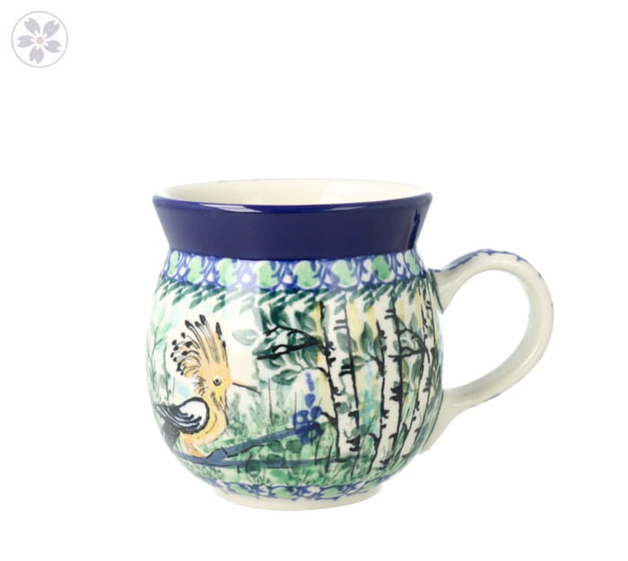 Kubek Ceramika Artystyczna Bolesławiec czeski mały V 0,2 L K005 dekU5076