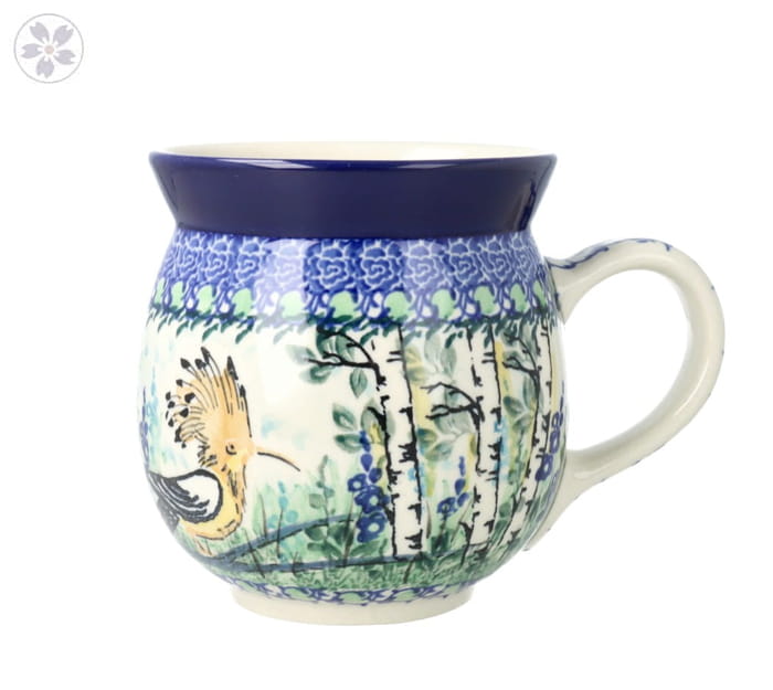 Kubek Ceramika Artystyczna Bolesławiec czeski V 0,45 L K073 dekU5076