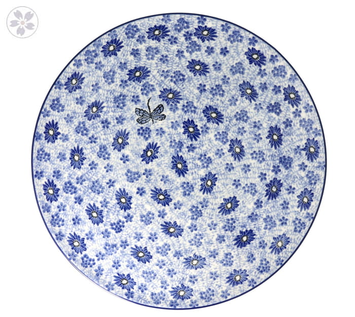 Talerz do pizzy Ceramika Artystyczna Bolesławiec D53 dek2999X