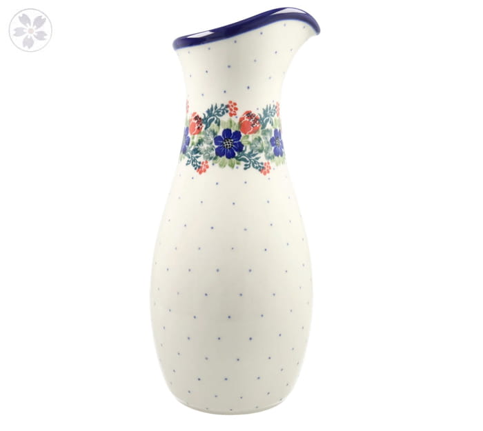 Karafka Ceramika Artystyczna Bolesławiec na wodę V 1,1 L D18 dek1535X