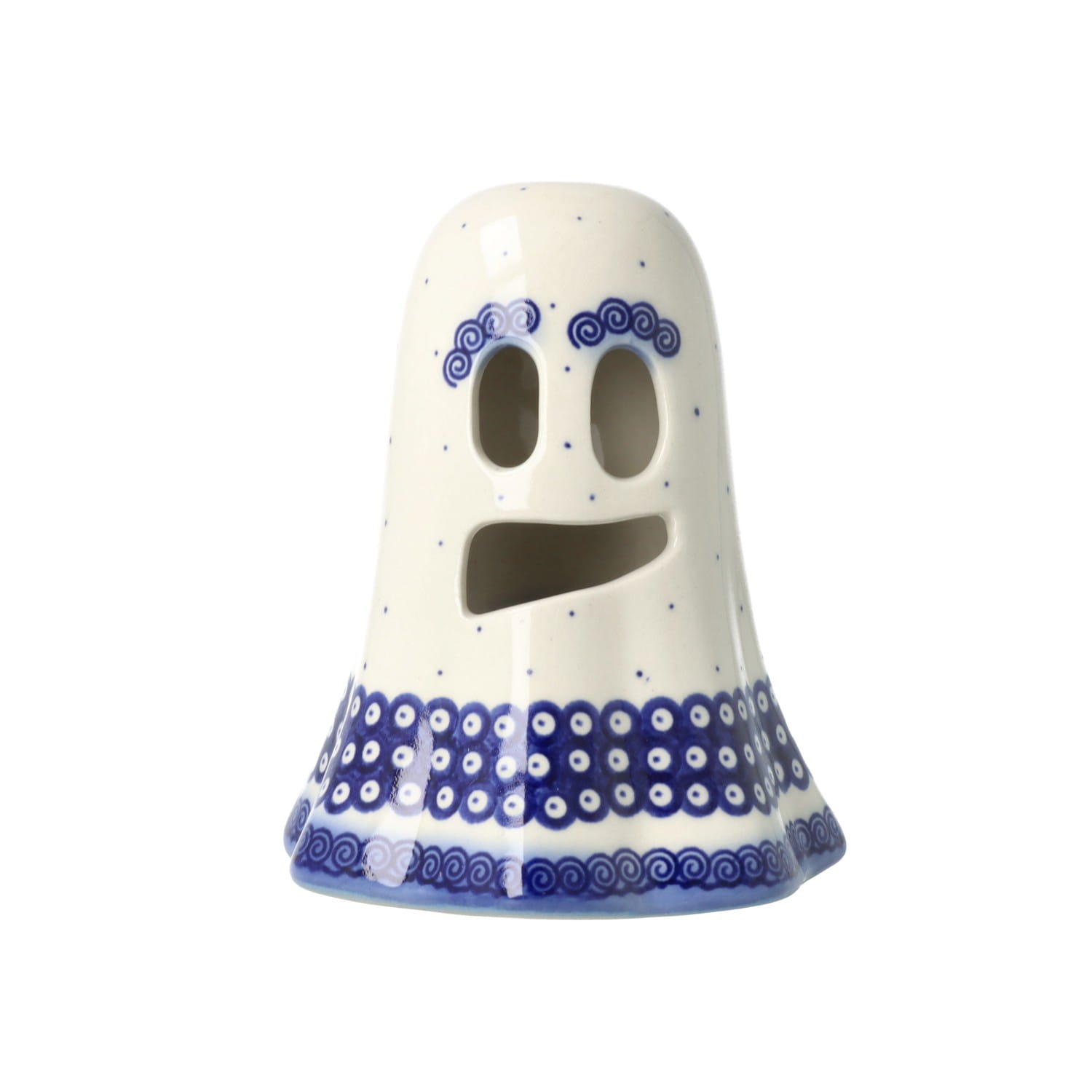 Duszek lampion wys. 13,5 cm Kropki Galia