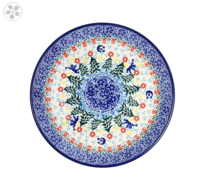 Talerz Ceramika Artystyczna Bolesławiec śniadaniowy Ø 20 cm T086 dekU4173