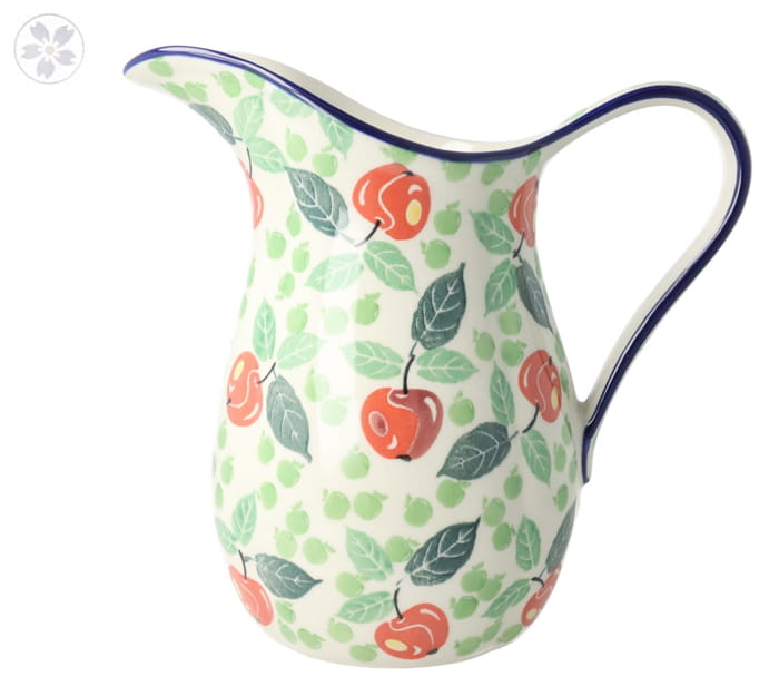 Dzbanek Ceramika Artystyczna Bolesławiec na wodę V 1,3 L B35 dek3248X