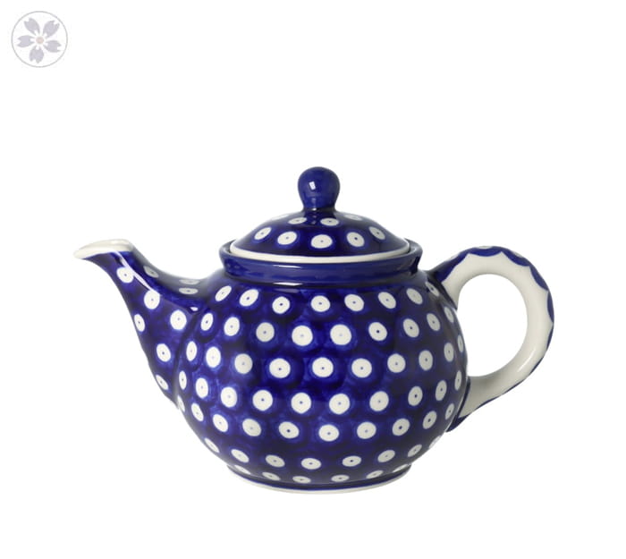 Czajnik Ceramika Artystyczna Bolesławiec do herbaty Sitko V 0,9 L E22 dek70AX