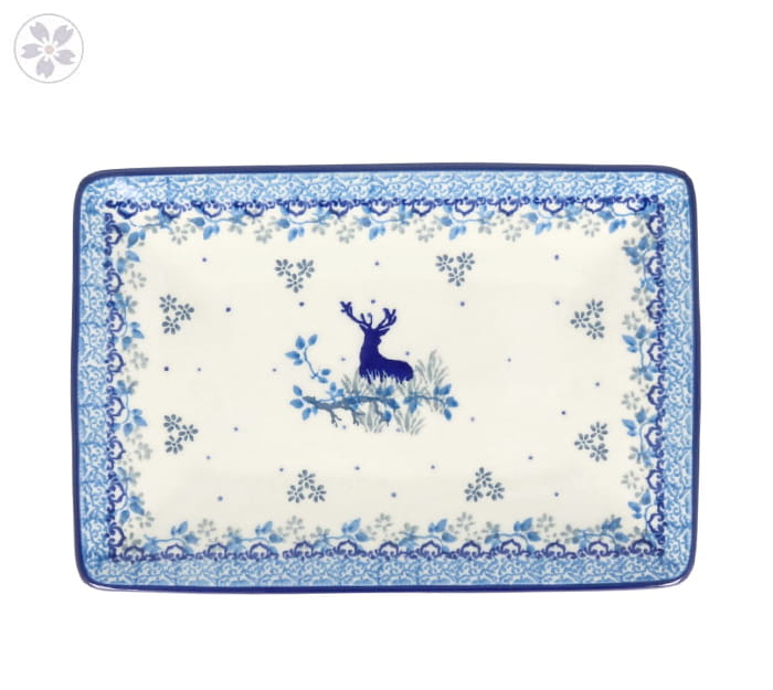 Tacka Ceramika Artystyczna Bolesławiec sushi C21 dek2858X